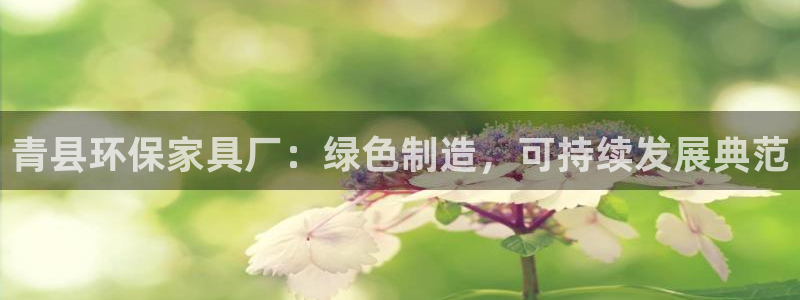 杏耀平台首页：青县环保家具厂：绿色制造，可持续发展典范