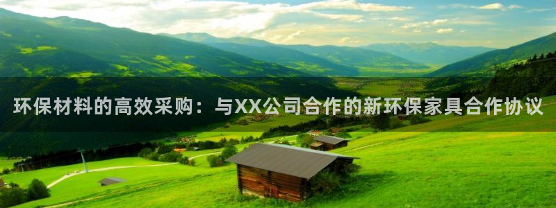 杏耀平台几年了：环保材料的高效采购：与XX公司合作的新环保家